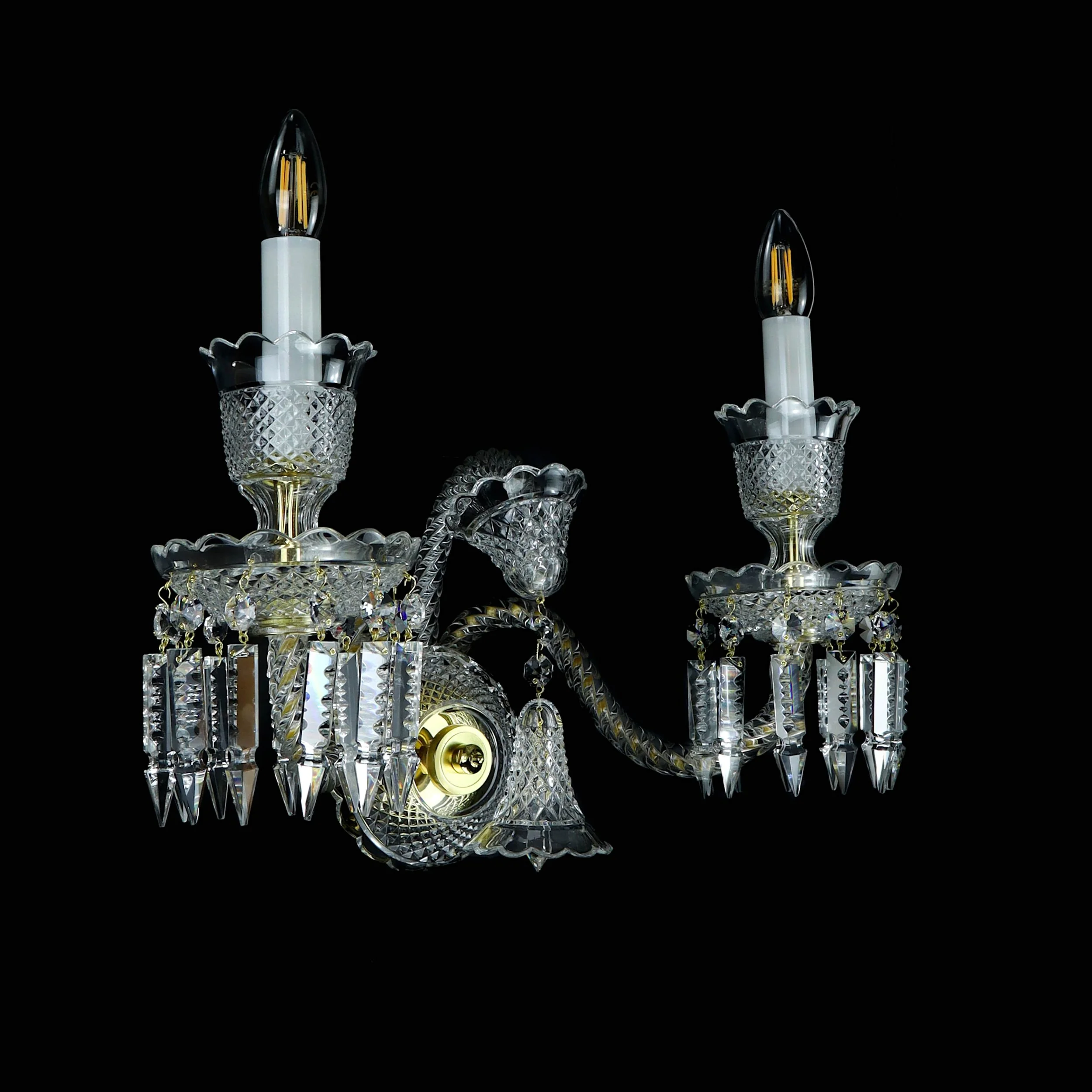 Vesper Wall Light — WRANOVSKY - Bohemian Crystal Chandeliers